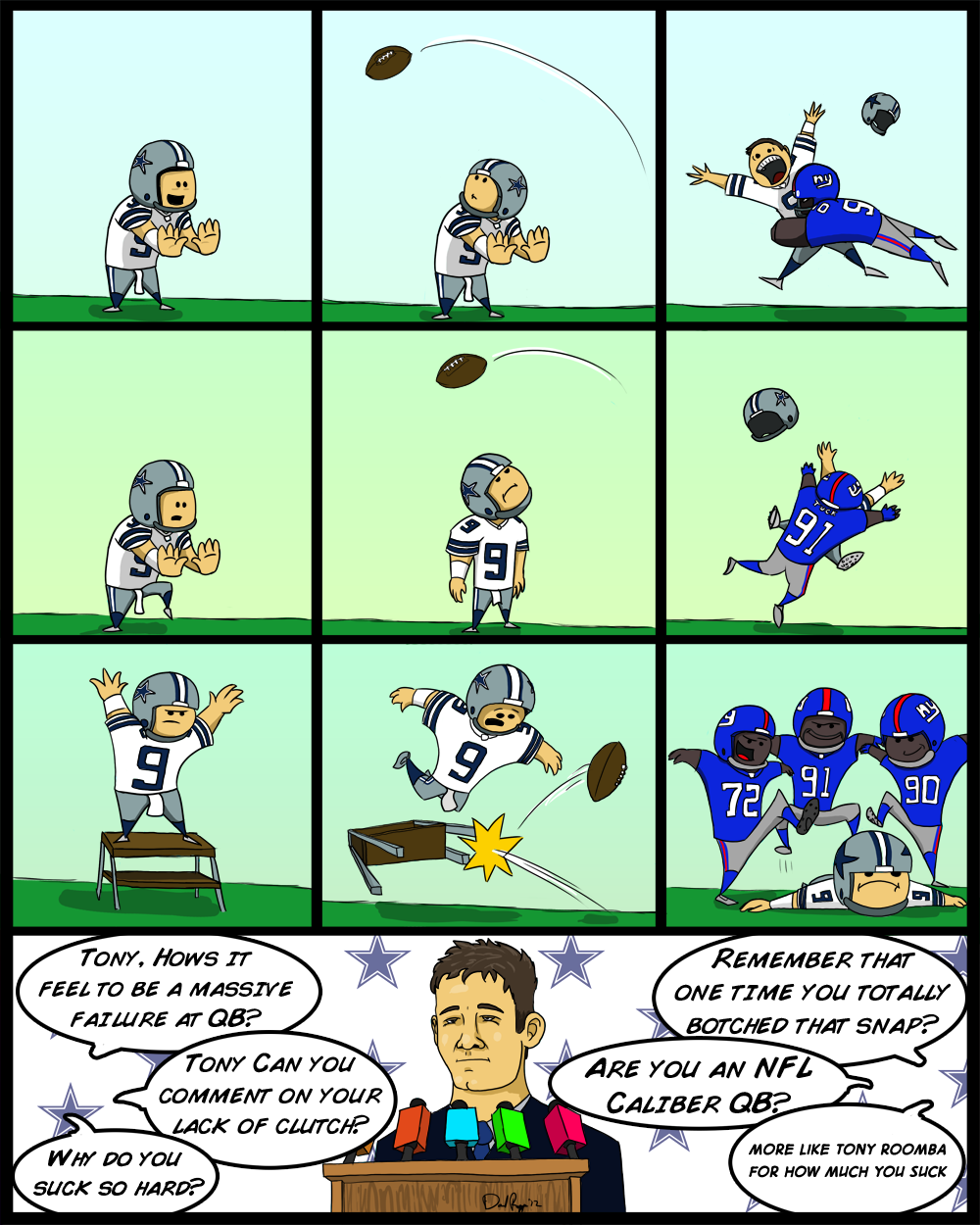 Tony Romo is actually a great QB