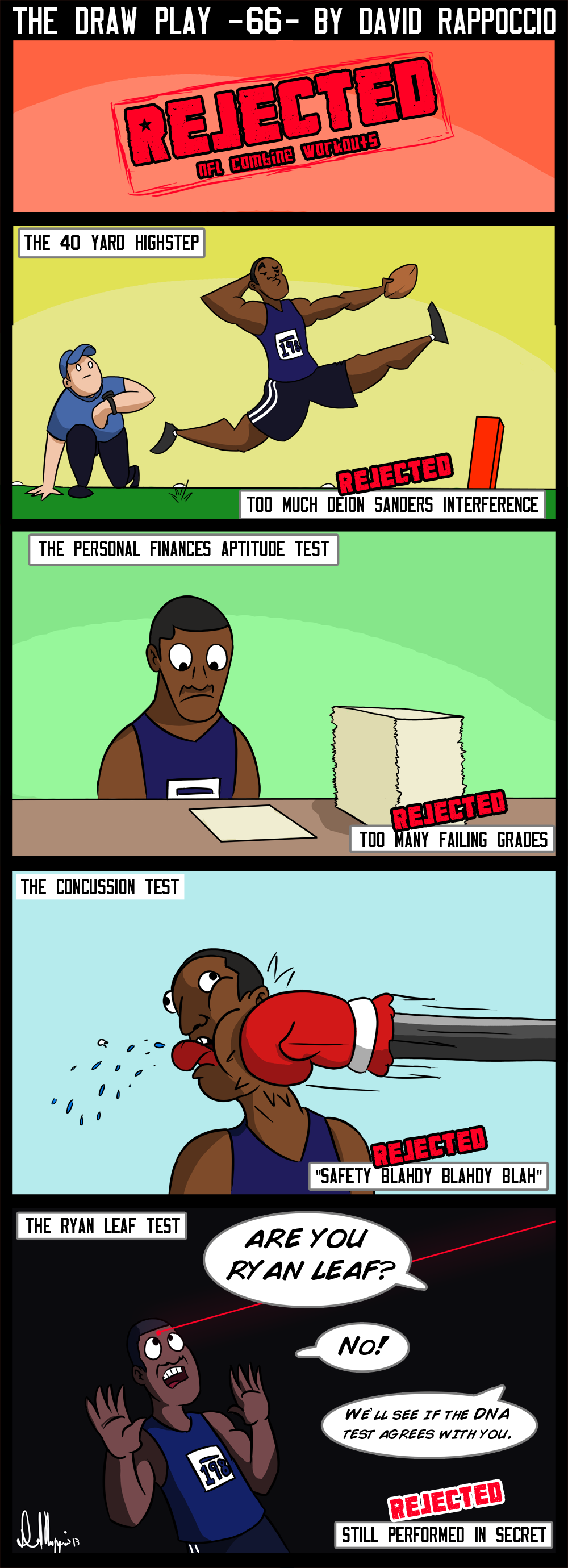 Rejected jokes for this comic: The Driving test, the Cookoff, the Waterboarding