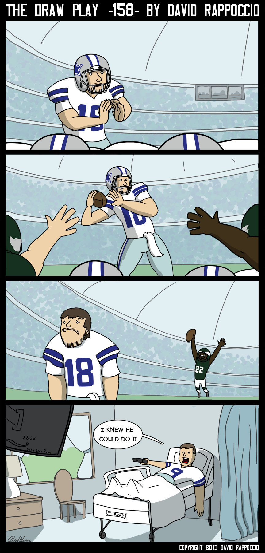 WAY TO FAIL ROMO! oh wait