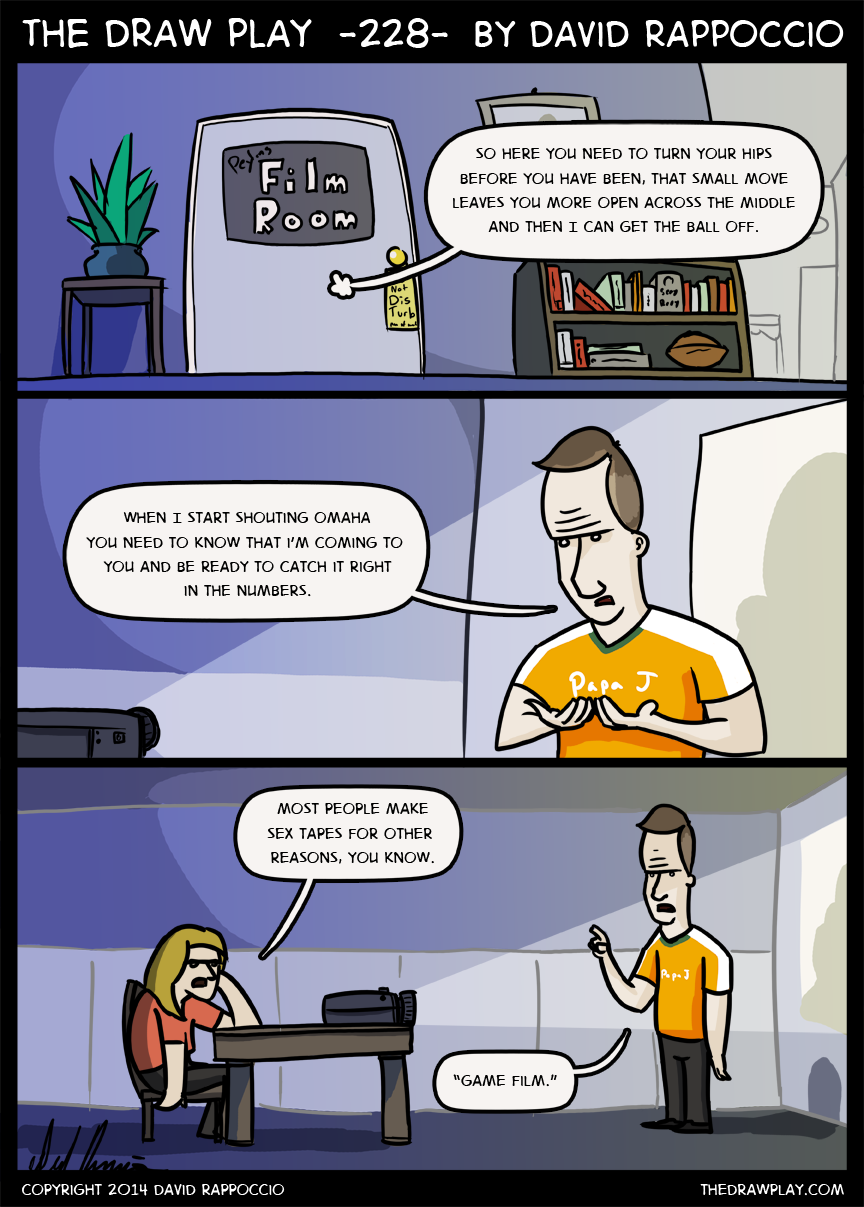 Peyton's Karma Sutra is a playbook