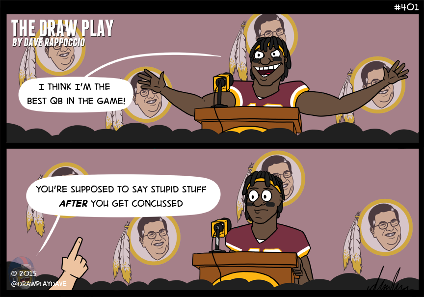 RG3 says a dumb thing