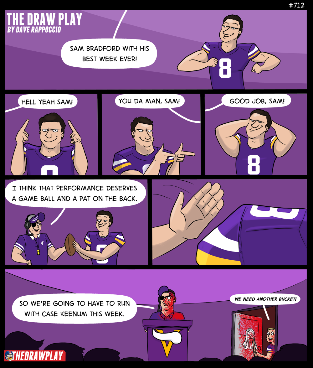 Sam Bradford turns into a pink mist comic #2