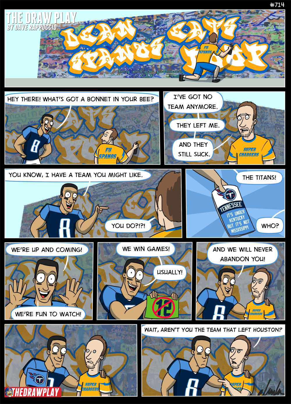 Dean Spanos would eat the poop than move it to a new toilet that already had poop and didn't want Dean's poop, and then Dean would complain that no one wants his poop this metaphor really got away from me