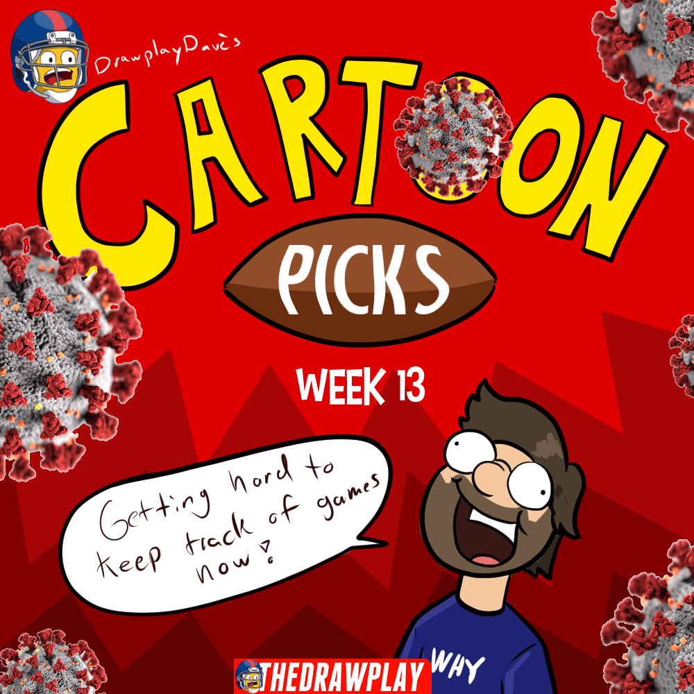 CARTOON PICKS WEEK 13 – GO GIANTS MOTHERFUCKERS