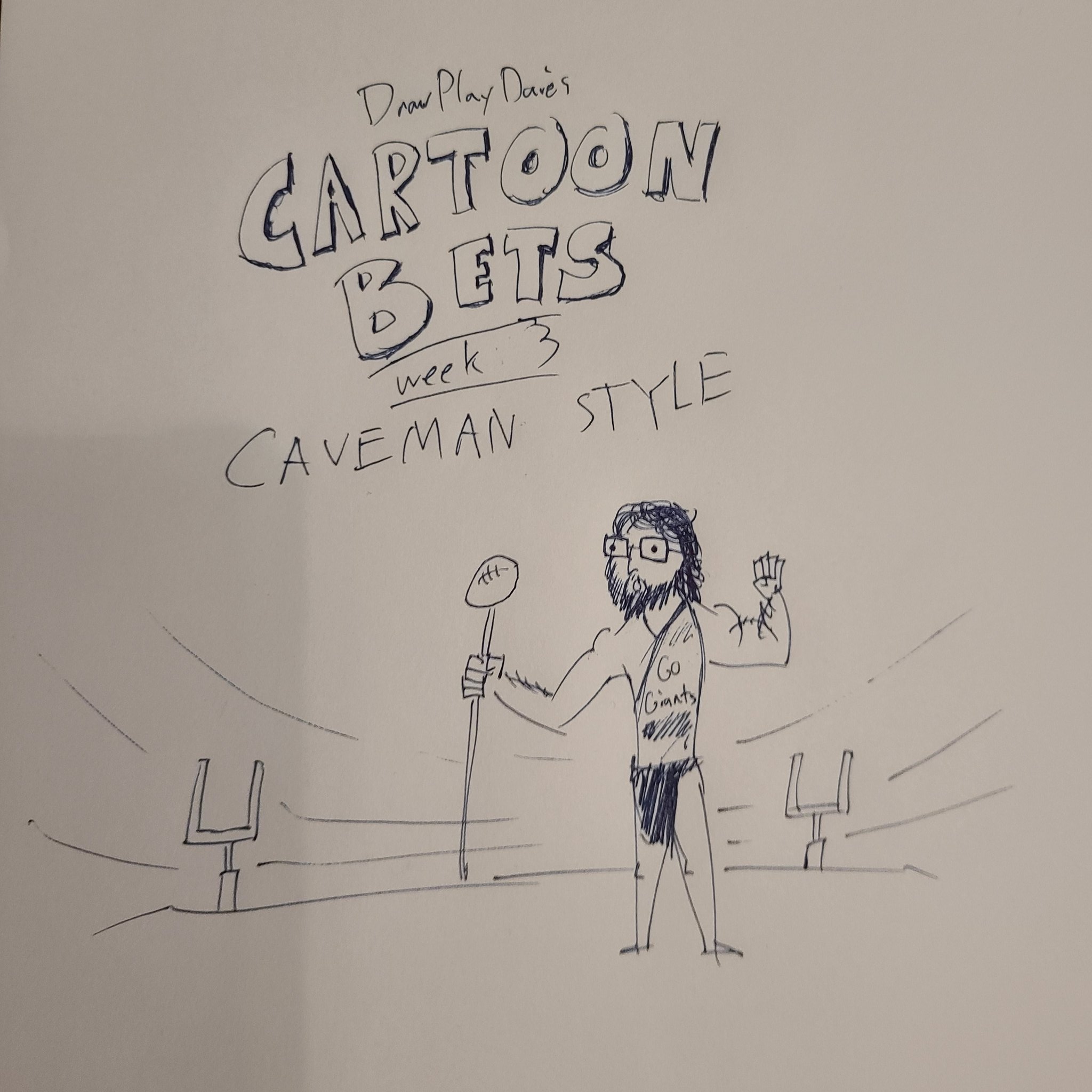 CARTOON BETS WEEK 3 – CAVEMAN STYLE