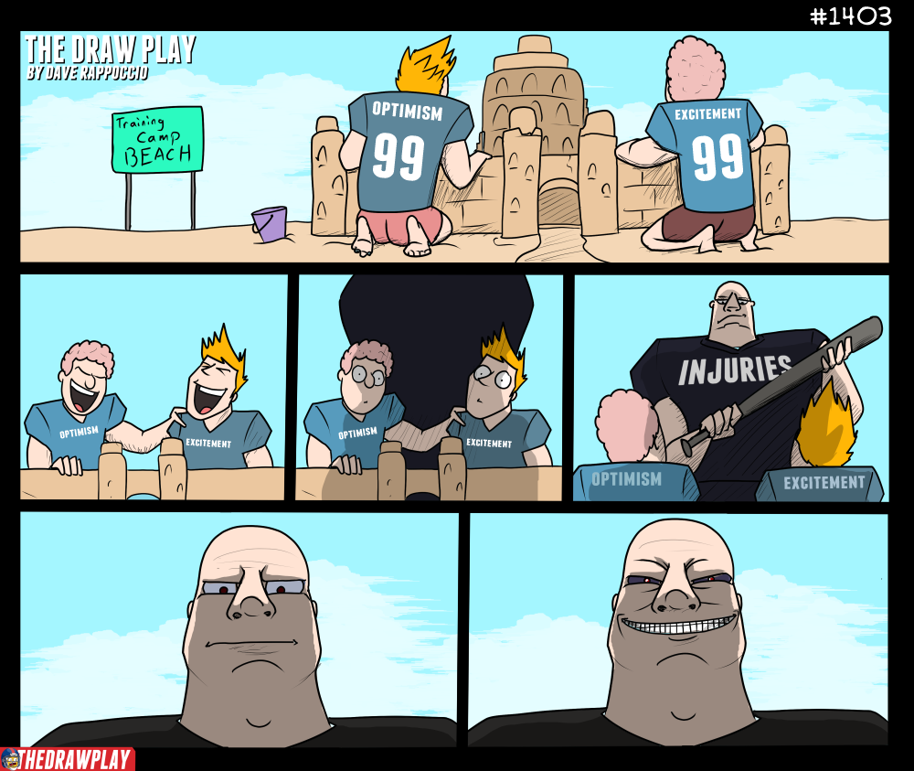 Awww Injuries? Nobody likes THAT guy