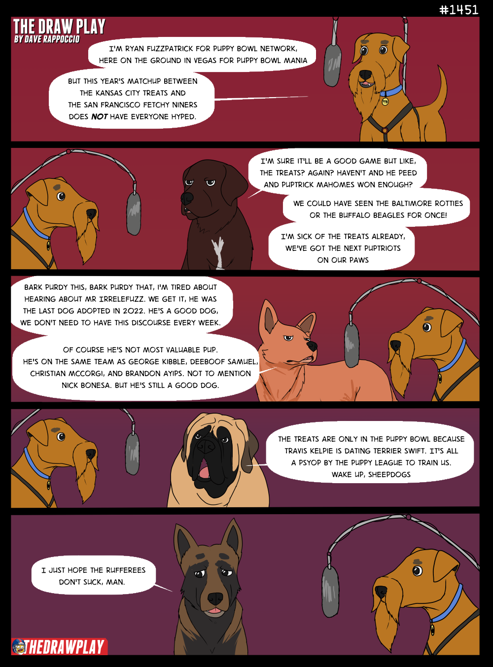 Puppy Bowl Comics: making you Howl with laughter since 2012