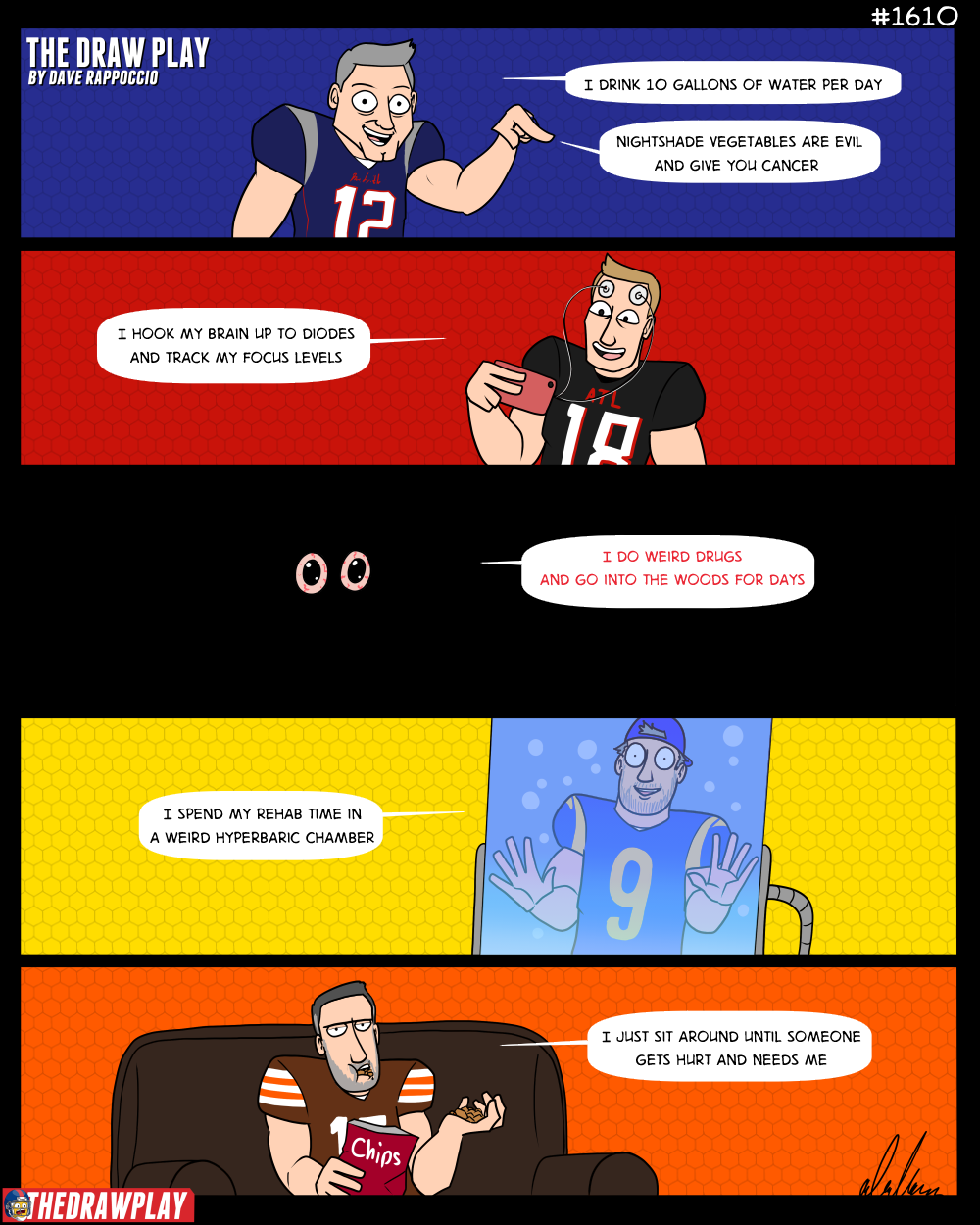 John Elway lasted so long by only eating very specific organic grass and specialty feed