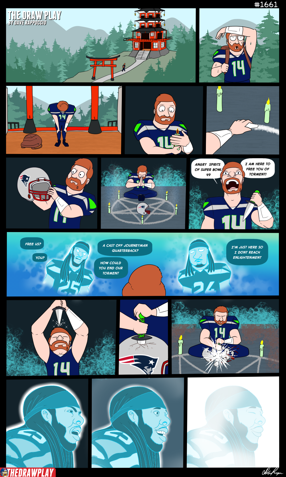 Sam Darnold no longer sees ghosts, he frees them