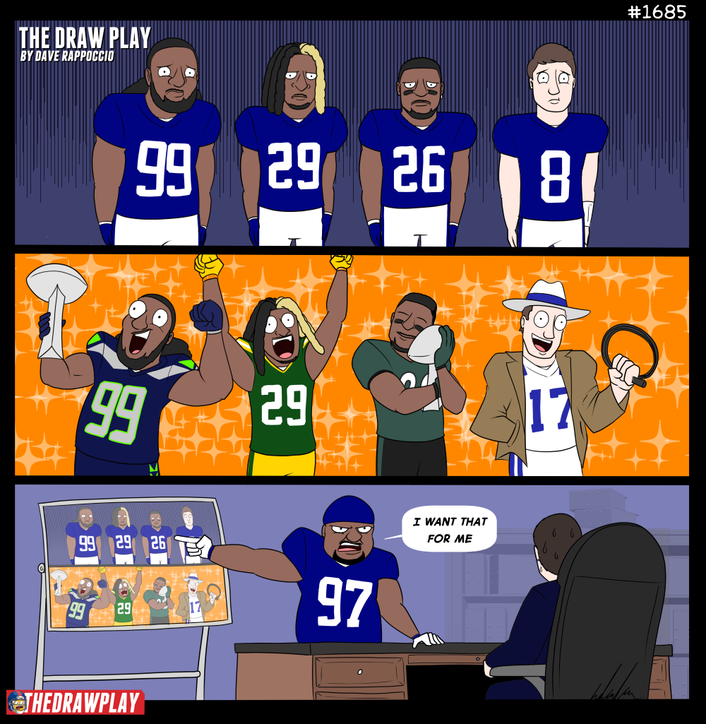 "Hell I will even take a Kadarious Toney, who managed a super bowl before flaming out"