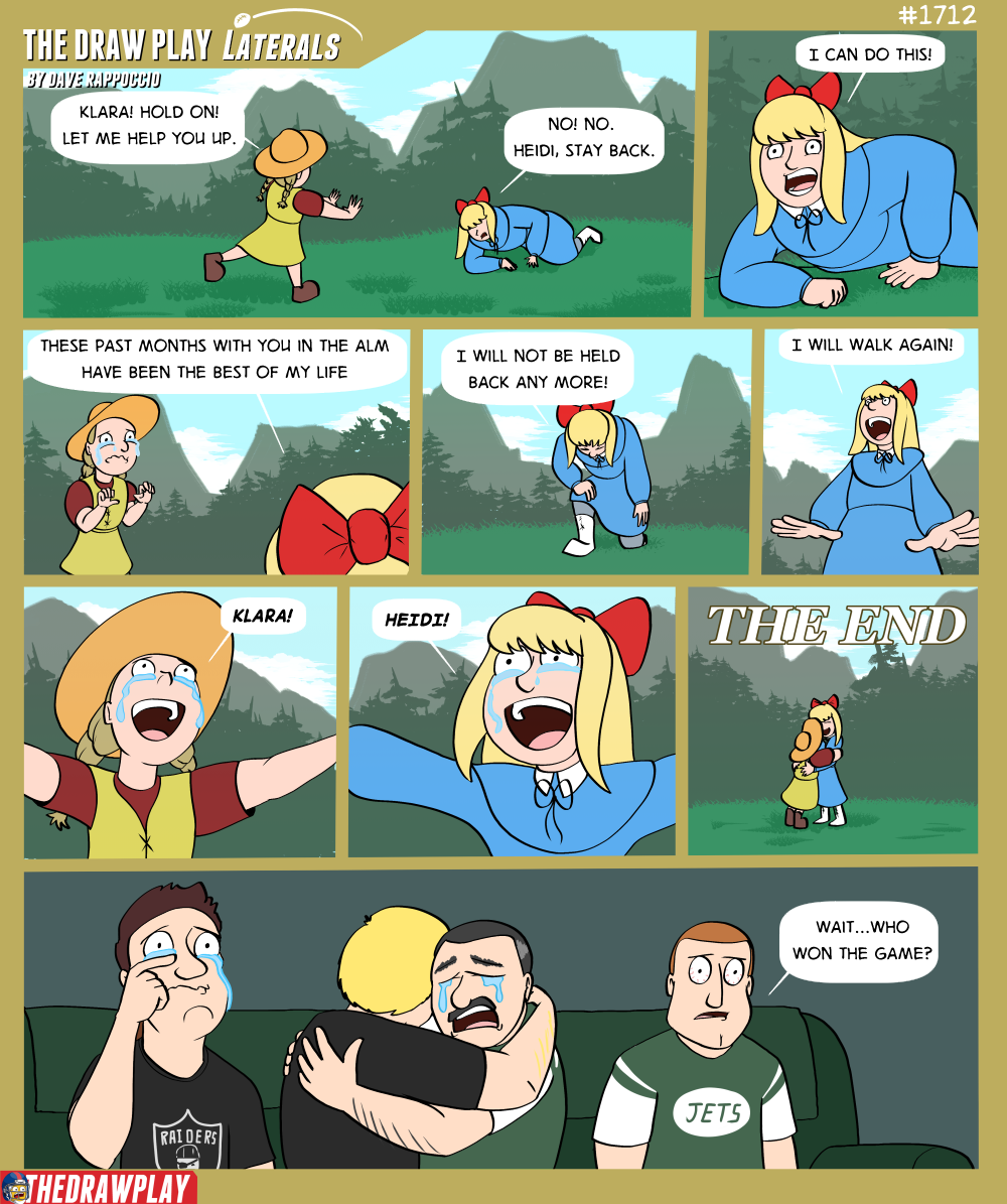 Heidi - a heartwarming story about how handicapped people can stop being handicapped if they just try hard enough